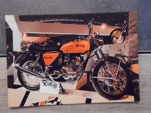 Carte postale moto norton - moto,