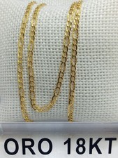 Collana in oro giallo 750 18