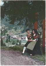 FOLCLORE CARNICO - UDINE - COSTUMI - VIAGG. 1971 -26846-