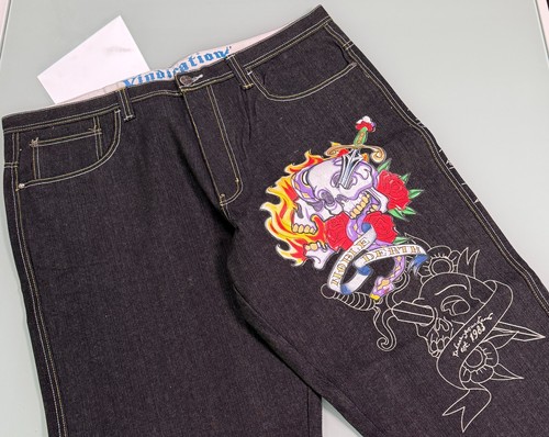 Jeans vintage y2k blu - jeans,