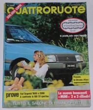 QUATTRORUOTE 9/1981 FIAT RITMO 105 TC – ALFA ROMEO ALFASUD TI – VOLVO 345 GLS