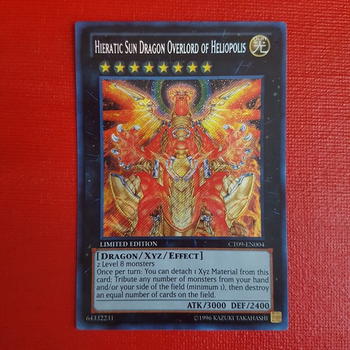 Yugioh hieratic sun dragon - yugioh,