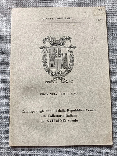 Catalogo degli annullamenti - degli,