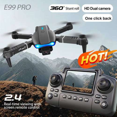 Drone e99 doppia batteria con - e99,