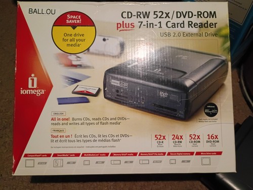 Iomega 52x dvd rom - iomega, cd-re