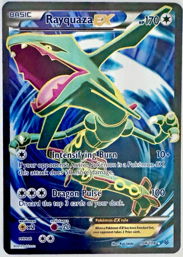 Rayquaza 104 108 - ex, full