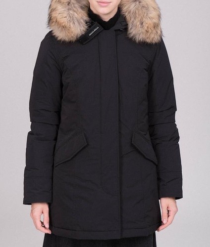 Women woolrich parka black - parka,