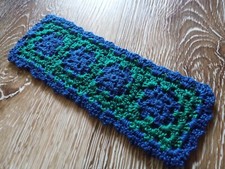 Blue Green Masculine Crochet