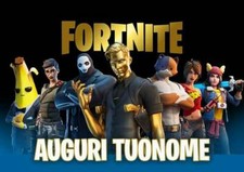 Cialda FORTNITE GOLD Decorazione Torta Ostia o Zucchero compleanno 212