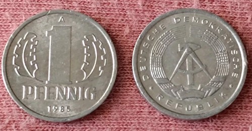 Pfennig 1985 deutsche - 1,