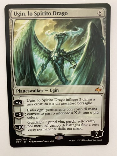 Ugin spirito drago mtg - 1x, ugin,