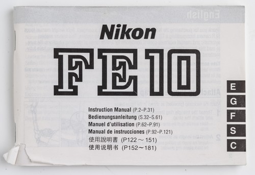 Manuale istruzioni nikon - manuale, di