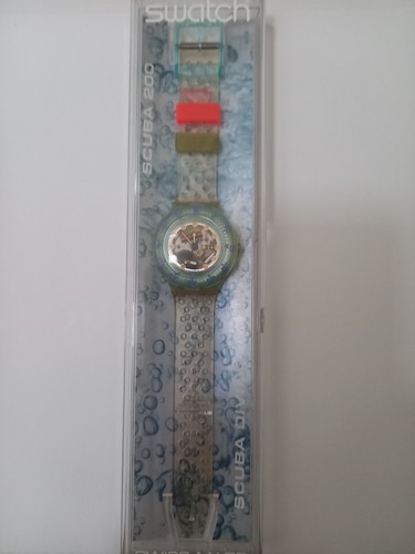 Swatch scuba 200 sdk104 - scuba, jelly