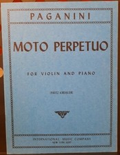 PAGANINI - MOTO PERPETUO per