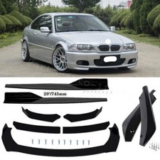 Front bumper lip spoiler - front,