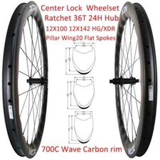 700C 4045/4550 mm carbonio