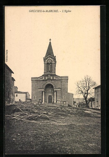 Cpa grézieu varenne - cpa, grézieu-la-varenne
