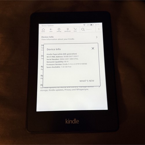 Amazon kindle paperwhite - amazon, (6a