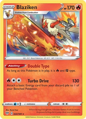Blaziken 024 189 pokemon - -,