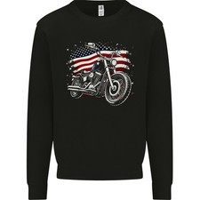 Felpa Uomo Con Bandiera