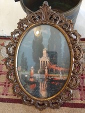 Antico Quadretto In Ottone 