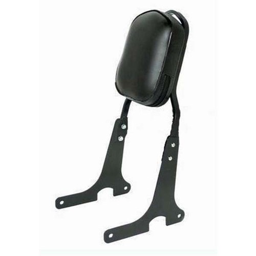Schienalino nero per harley
