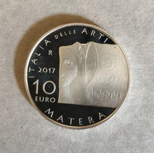 10 euro I Sassi di Matera 2017 - Basilicata Serie Italia - proof
