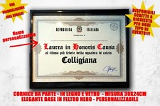Laurea quadro tifoso calcio calciatore squadra Colligiana colle val d'elsa