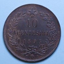 UMBERTO I 10 CENTESIMI 1893