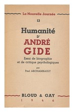 ARCHAMBAULT, PAUL Humanite