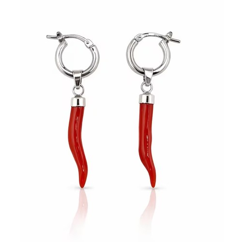 Orecchini cerchio argento - , 925