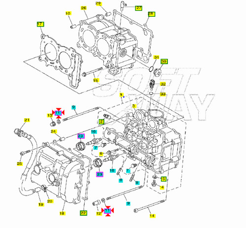 Rondella originale yamaha - yamaha, t