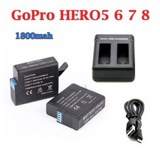 1/2PCS 1800mAh batteria