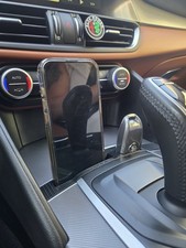 Porta Telefono Alfa Romeo Giulia & Stelvio (2016-2019) - Verticale + Chiave