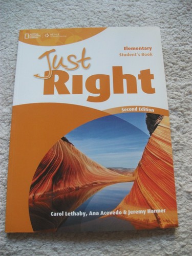 Just right elementary - just, right.