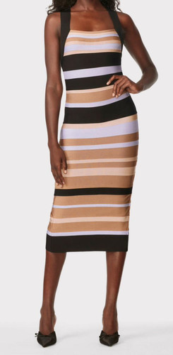Abito midi herve leger law - leger,