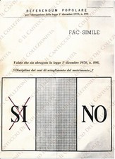 1974 Fac-Simile Referendum