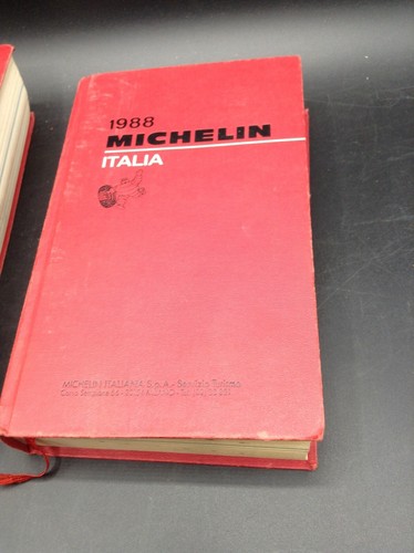 Guida michelin 1988 italia - michelin,