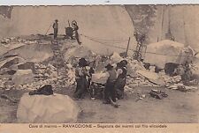 # RAVACCIONE: CAVE- SEGATURA DEI MARMI COL FILO ELICOIDALE