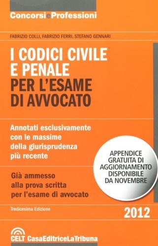 Codici civile penale per - e,