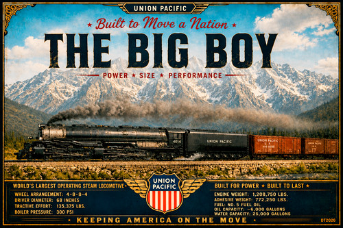 Union pacific big boy 4014 - union,