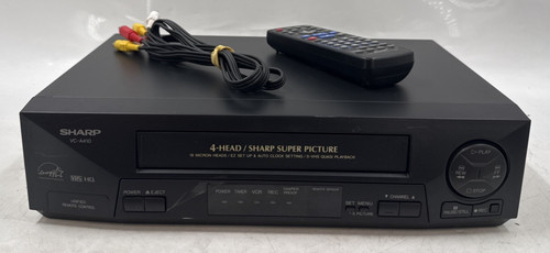 Sharp a410u lettore - lettore, vhs