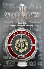 Moneta Sfida Ufficiale World Of Tanks Top Gun Edizione Limitata