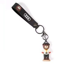 Portachiavi Audi In Gomma Con Logo E Personaggio Orsetto Audi Q3 Audi S3