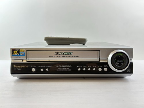 Panasonic vhs vcr fj80 - panasonic, 6