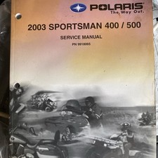 Manuale Di Officina Polaris Atv Sportman 400/500 In Inglese
