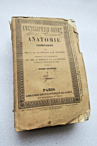 Roret anatomia comparata - roret,