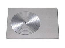 Piastra in ghisa levigata completa di cerchi Royal - 610 x 480 mm.