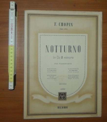 Chopin notturno minore - in, do#