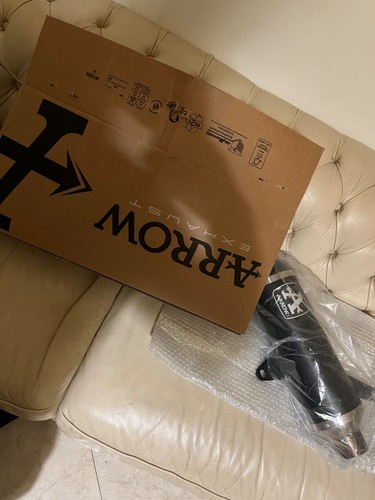 Marmitta arrow 300 dark - sh,